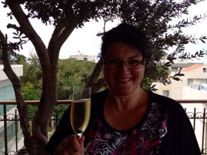 Prost! Bei einer sehr lieben private Einladung mir zu Ehren, hat mich geruehrt, DANKE!