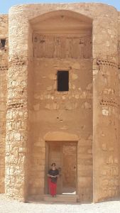 Das Haupttor an der Suedfassade