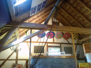 Rotierende Scheiben verwirren das Auge