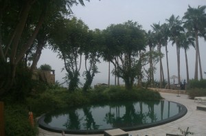 Unser halb-privater Pool. Nur fuer 8 Zimmer zugaenglich.