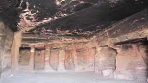 Eine Grabhoehle von innen