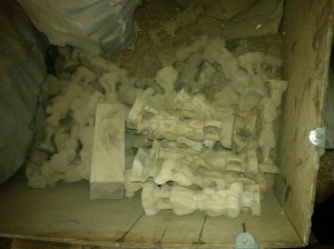 ...und diese Rohlinge herausgefraest